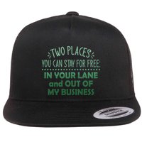 Two Places You Can Stay For Free In Your Lane And Business Flat Bill Trucker Hat