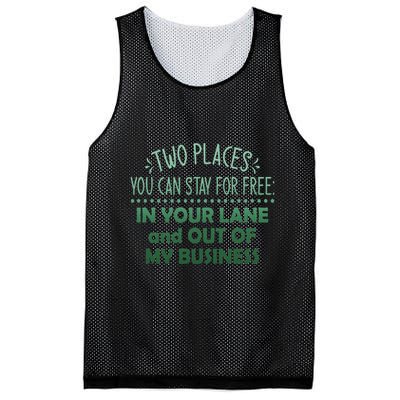 Two Places You Can Stay For Free In Your Lane And Business Mesh Reversible Basketball Jersey Tank