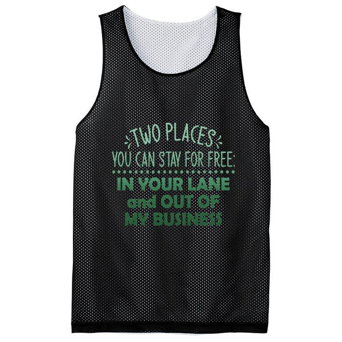 Two Places You Can Stay For Free In Your Lane And Business Mesh Reversible Basketball Jersey Tank
