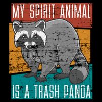 Trash Panda Zoo Keeper Gift Spirit Animal Racoon Cool Gift Impact Tech Backpack