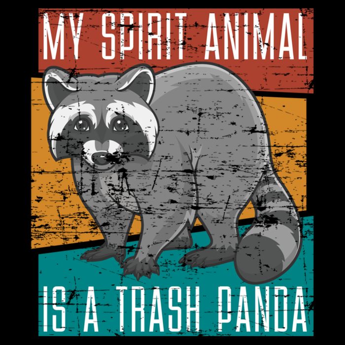 Trash Panda Zoo Keeper Gift Spirit Animal Racoon Cool Gift Impact Tech Backpack