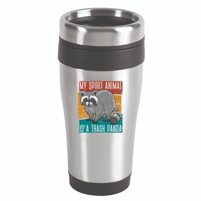 Trash Panda Zoo Keeper Gift Spirit Animal Racoon Cool Gift 16oz Travel Tumbler