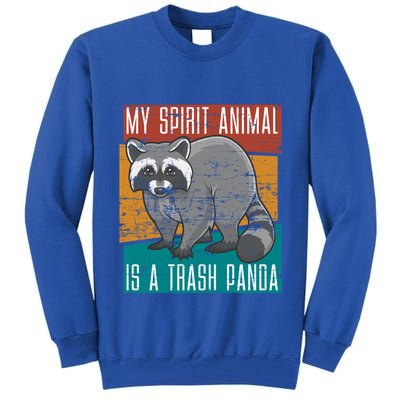 Trash Panda Zoo Keeper Gift Spirit Animal Racoon Cool Gift Tall Sweatshirt
