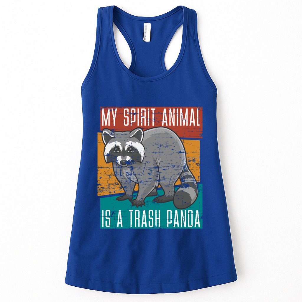 Trash Panda Zoo Keeper Gift Spirit Animal Racoon Cool Gift Womens Tank Top