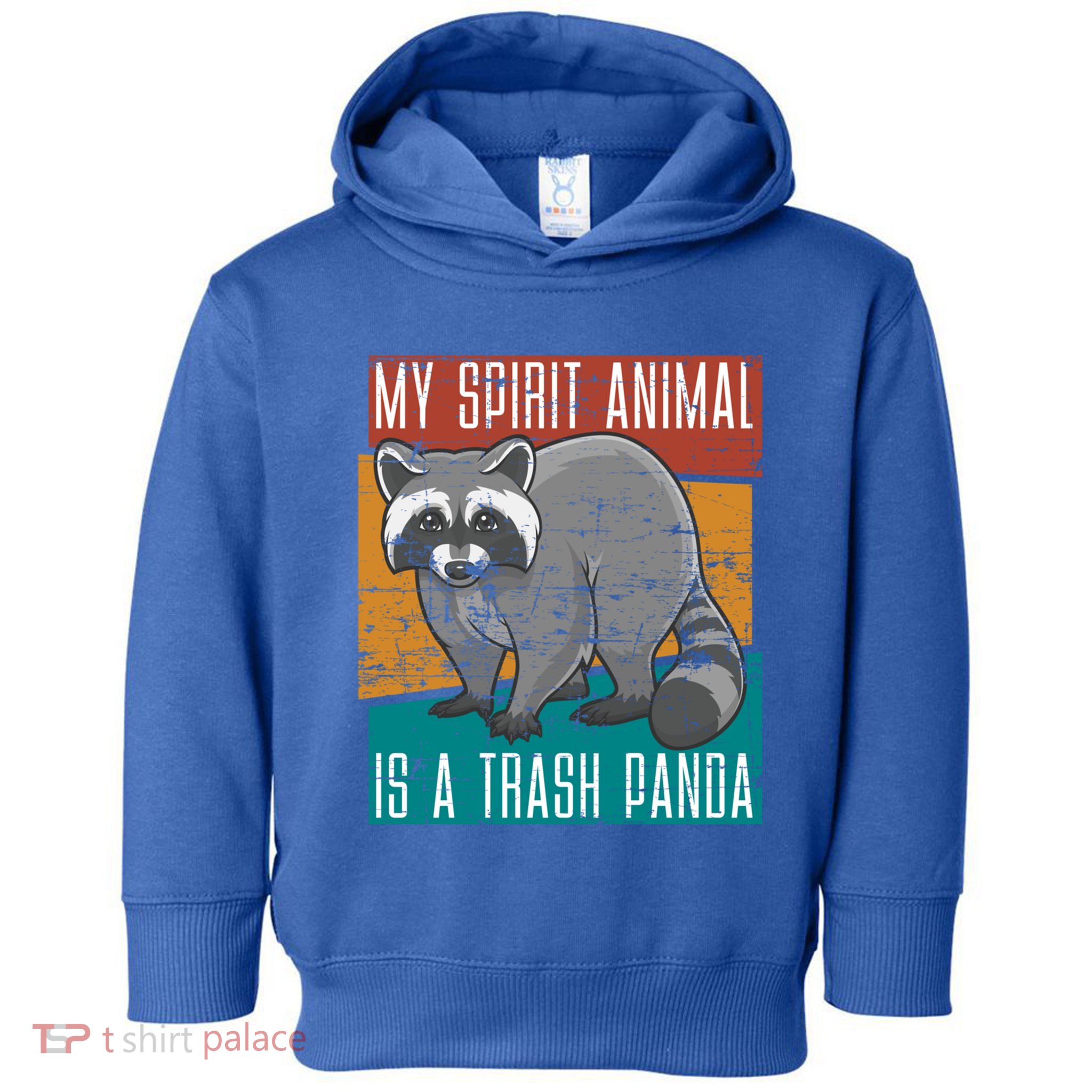 Trash Panda Zoo Keeper Gift Spirit Animal Racoon Cool Gift Toddler Hoodie
