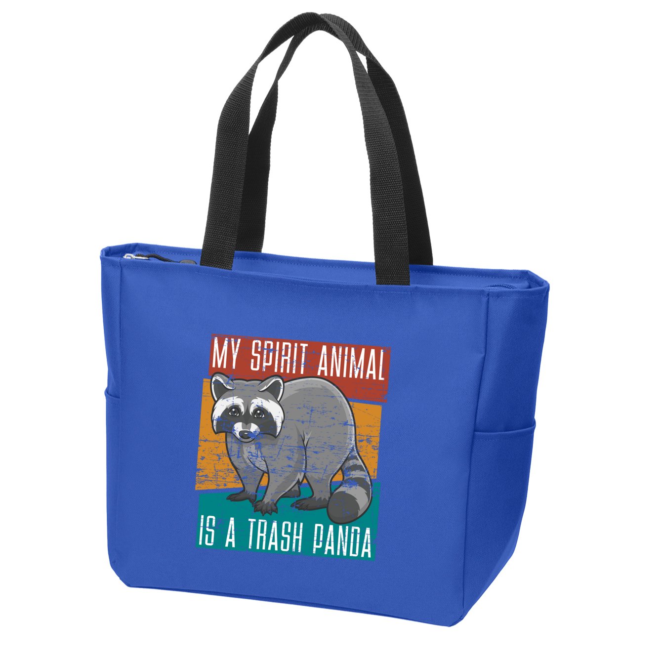Trash Panda Zoo Keeper Gift Spirit Animal Racoon Cool Gift Zip Tote Bag