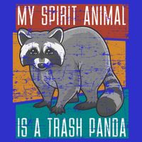 Trash Panda Zoo Keeper Gift Spirit Animal Racoon Cool Gift Zip Tote Bag