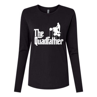 The Quadfather ATV Four Wheeler Quad Bike Gift Womens Cotton Relaxed Long Sleeve T-Shirt