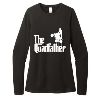 The Quadfather ATV Four Wheeler Quad Bike Gift Womens CVC Long Sleeve Shirt