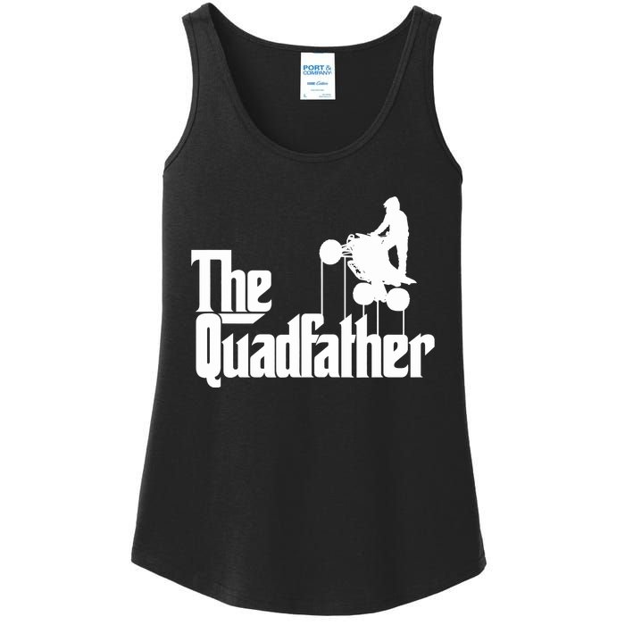 The Quadfather ATV Four Wheeler Quad Bike Gift Ladies Essential Tank