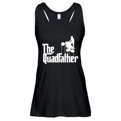 The Quadfather ATV Four Wheeler Quad Bike Gift Ladies Essential Flowy Tank