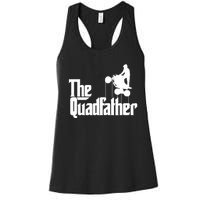 The Quadfather ATV Four Wheeler Quad Bike Gift Women's Racerback Tank