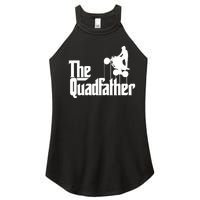 The Quadfather ATV Four Wheeler Quad Bike Gift Women's Perfect Tri Rocker Tank