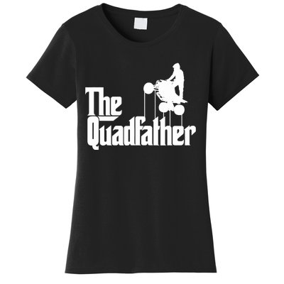 The Quadfather ATV Four Wheeler Quad Bike Gift Women's T-Shirt