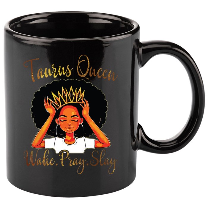 Taurus Queens Are Born In April 20 May 20 Gift 11oz C Handle Ceramic Mug