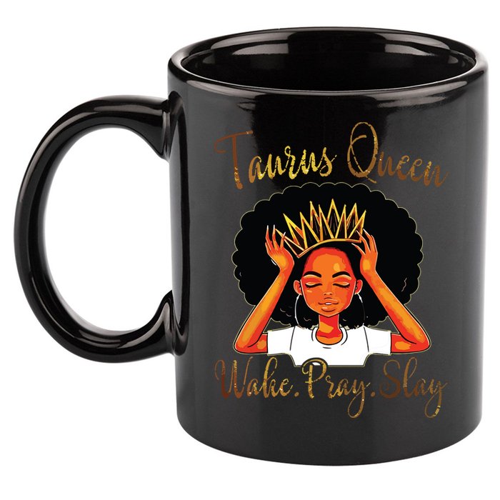 Taurus Queens Are Born In April 20 May 20 Gift 11oz C Handle Ceramic Mug