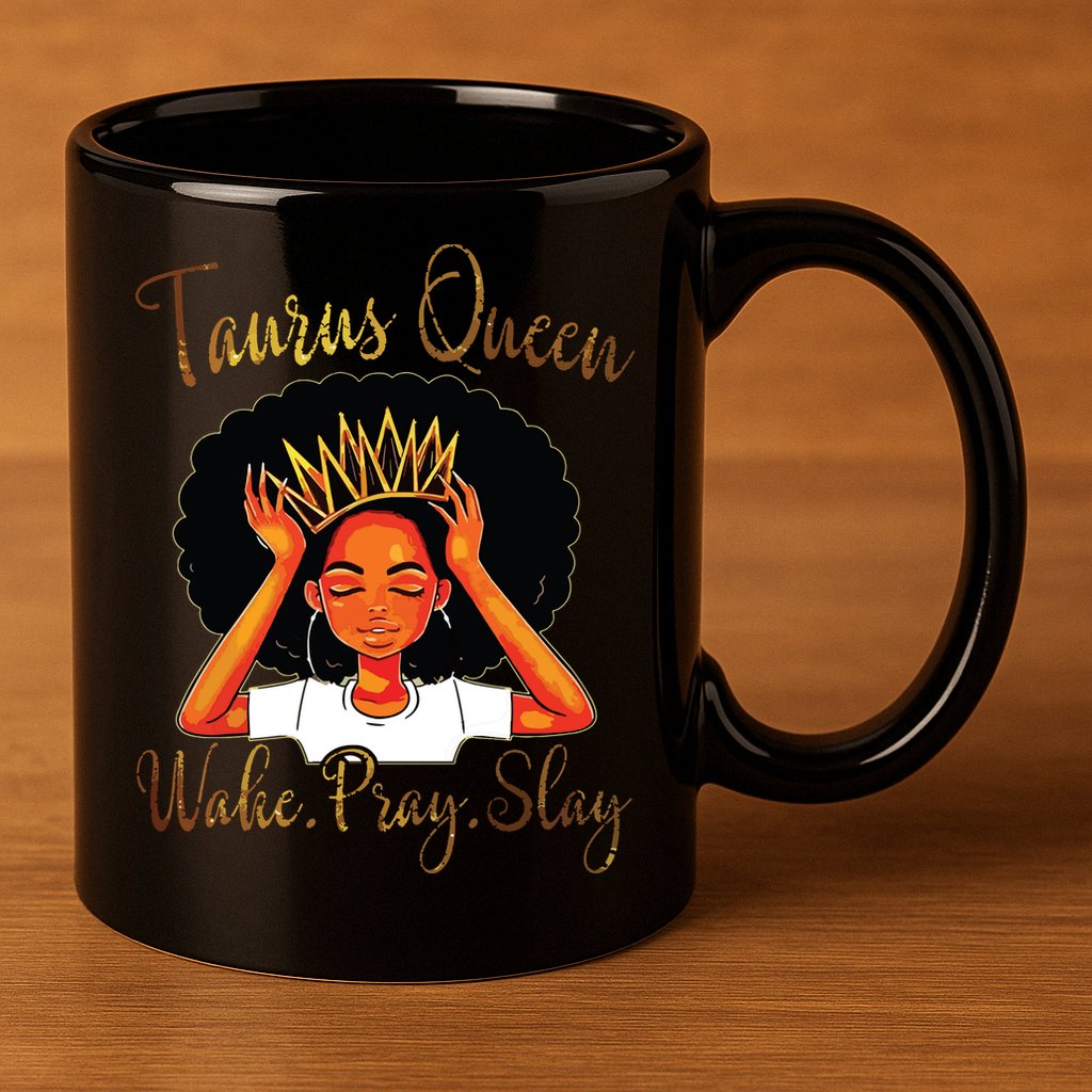 Taurus Queens Are Born In April 20 May 20 Gift 11oz C Handle Ceramic Mug