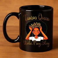 Taurus Queens Are Born In April 20 May 20 Gift 11oz C Handle Ceramic Mug