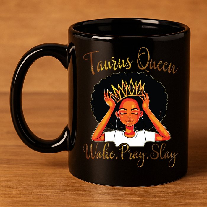 Taurus Queens Are Born In April 20 May 20 Gift 11oz C Handle Ceramic Mug