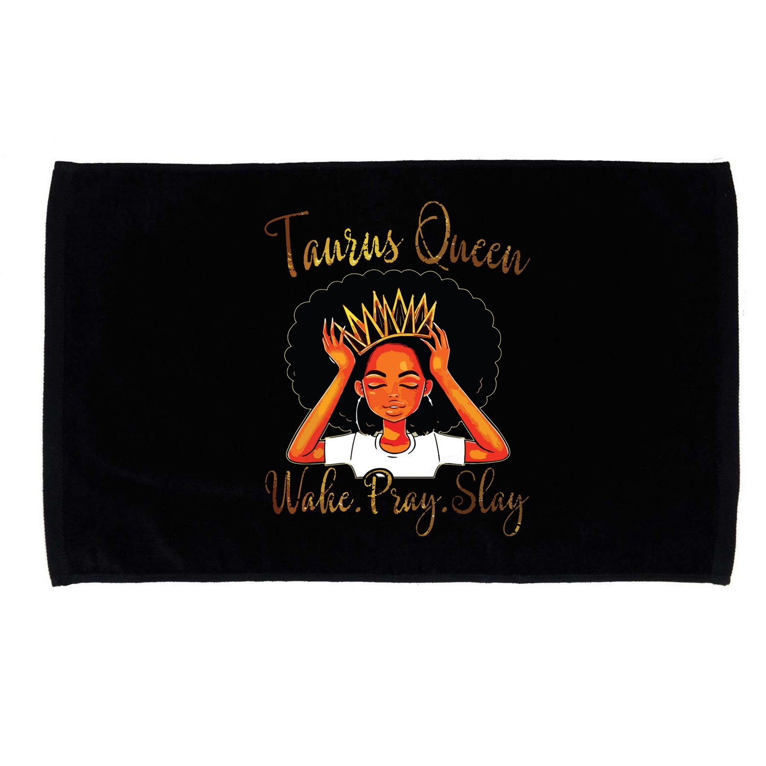 Taurus Queens Are Born In April 20 May 20 Gift Microfiber Hand Towel
