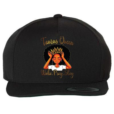 Taurus Queens Are Born In April 20 May 20 Gift Wool Snapback Cap
