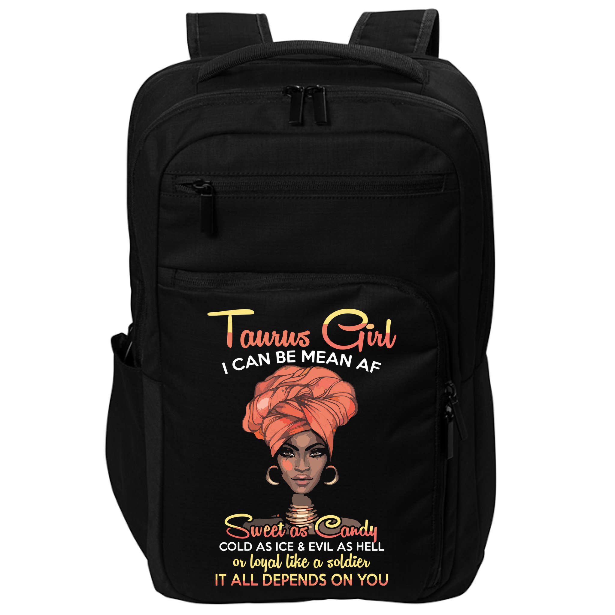 Taurus Queens Are Born In April 20 May 20 Gift Impact Tech Backpack