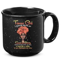 Taurus Queens Are Born In April 20 May 20 Gift 15oz Campfire Ceramic Mug