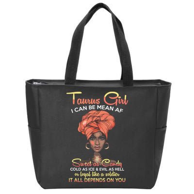 Taurus Queens Are Born In April 20 May 20 Gift Zip Tote Bag