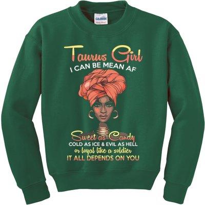 Taurus Queens Are Born In April 20 May 20 Gift Kids Sweatshirt