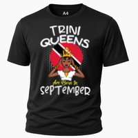 Trini Queens Are Born In September Gift Cooling Performance Crew T-Shirt