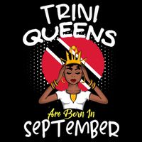 Trini Queens Are Born In September Gift Impact Tech Backpack