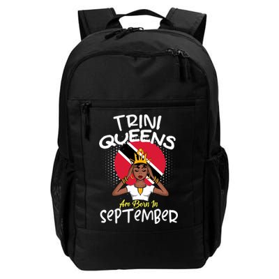 Trini Queens Are Born In September Gift Backpack