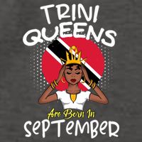 Trini Queens Are Born In September Gift Vector Backpack