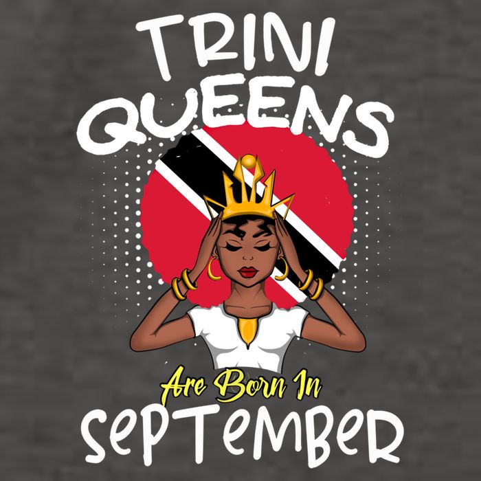 Trini Queens Are Born In September Gift Vector Backpack