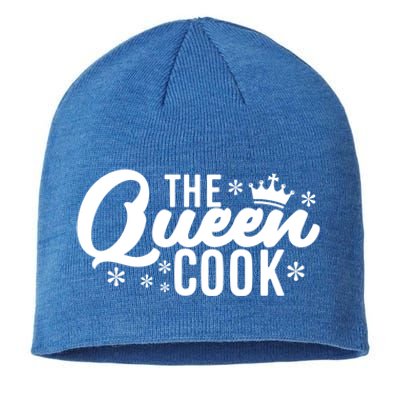 The Queen Cook Kitchen Meaningful Gift Sustainable Beanie