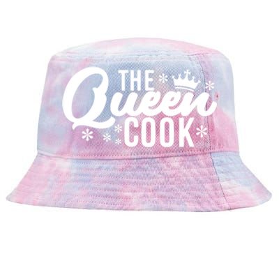 The Queen Cook Kitchen Meaningful Gift Tie-Dyed Bucket Hat