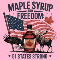 Trump Q Canada 51st State Of Usa Doggie Tank
