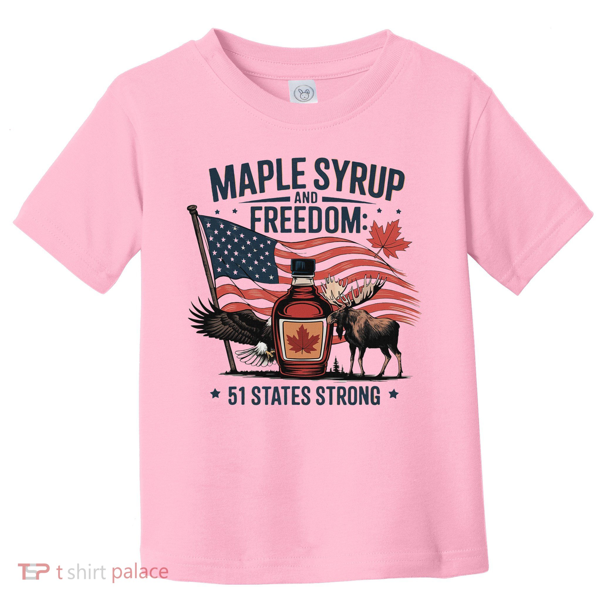 Trump Q Canada 51st State Of Usa Toddler T-Shirt