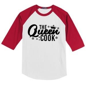 The Queen Cook Gift Kids Colorblock Raglan Jersey