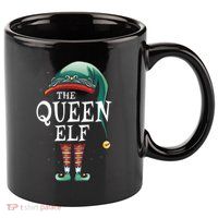The Queen Elf 11oz C Handle Ceramic Mug