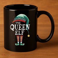 The Queen Elf 11oz C Handle Ceramic Mug