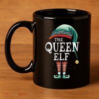 The Queen Elf 11oz C Handle Ceramic Mug