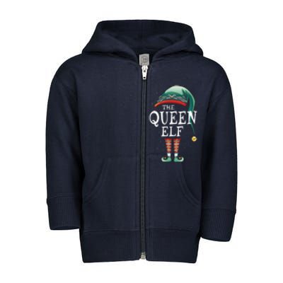 The Queen Elf Toddler Zip Fleece Hoodie