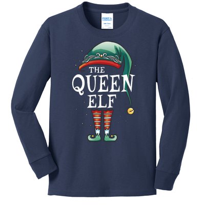 The Queen Elf Kids Long Sleeve Shirt