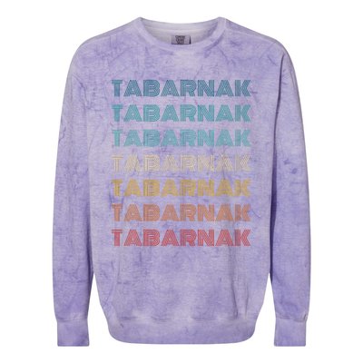 Tabarnak Quebec French Canadian Canada Profanity Sacre Cuss Colorblast Crewneck Sweatshirt