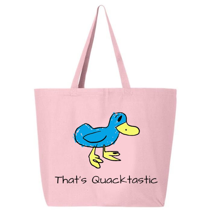 ThatS Quacktastic Funny Blue Duck 25L Jumbo Tote