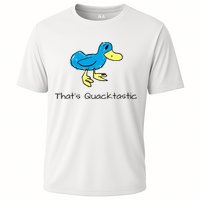ThatS Quacktastic Funny Blue Duck Cooling Performance Crew T-Shirt