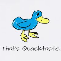 ThatS Quacktastic Funny Blue Duck Cooling Performance Crew T-Shirt