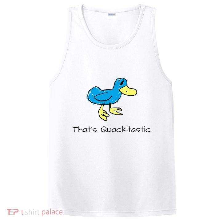 ThatS Quacktastic Funny Blue Duck PosiCharge Competitor Tank