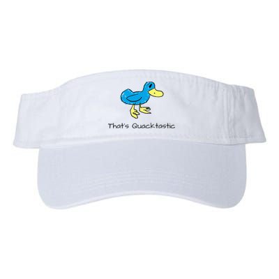 ThatS Quacktastic Funny Blue Duck Visor